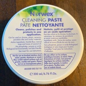 Norwex Cleaning Paste-Brand New!